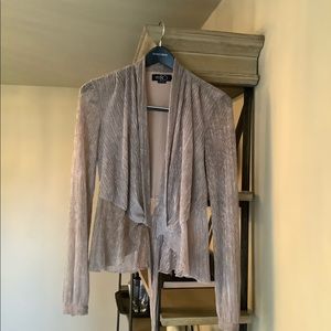 PatBO Lurex Wrap Top